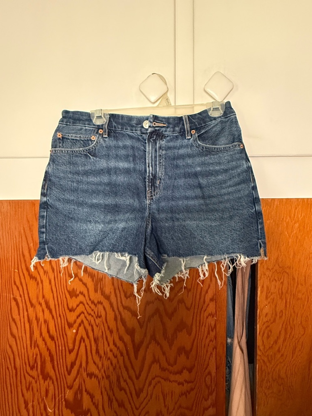 American Eagle Outfitters curvy relaxed  Denim Shorts - Picture 7 of 13